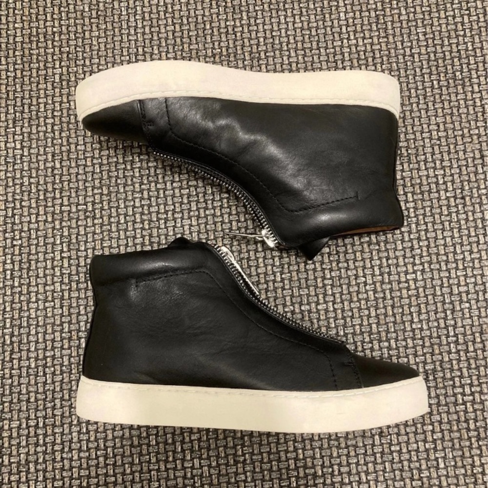 Frye Lena Zip High Top Sneakers